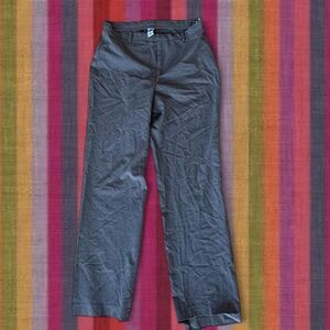 Gap Women's Grey and Brown Trousers